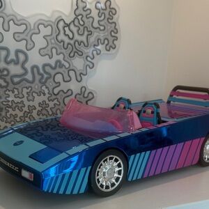LOL Blue and Pink Toy Car